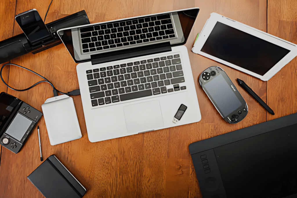 Latest consumer electronics collection – smart gadgets, audio tech, home devices